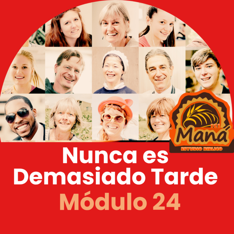 Nunca es demasiado tarde